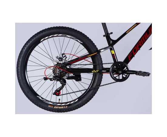 Велосипед Formula 24" ACID DD FR рама-11" AL 2026 чорний з червоним (OPS-FR-24-439), изображение 5