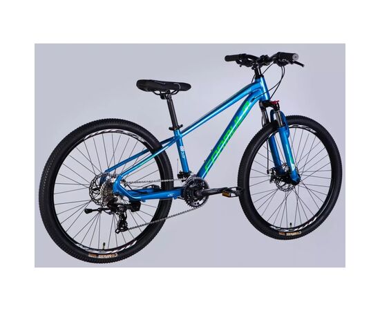 Велосипед Formula 26" THOR DD CS рама-13" AL 2026 синій з зеленим (OPS-FR-26-813), зображення 3