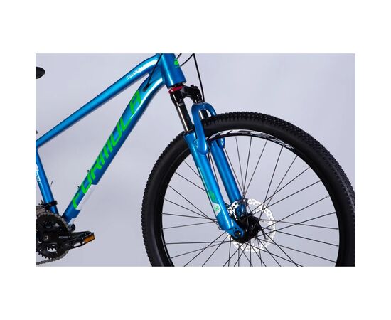 Велосипед Formula 26" THOR DD CS рама-13" AL 2026 синій з зеленим (OPS-FR-26-813), зображення 4