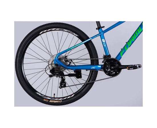 Велосипед Formula 26" THOR DD CS рама-13" AL 2026 синій з зеленим (OPS-FR-26-813), зображення 5