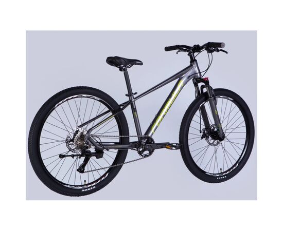 Велосипед Formula 26" ZEPHYR 3.0 DD CS рама-14" AL 2026 сірий з зеленим (OPS-FR-26-814), изображение 3