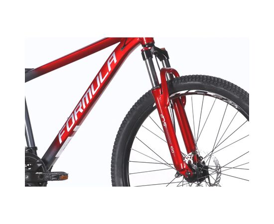 Велосипед Formula 27.5" F-1 DD CS рама-18" AL 2026 червоно-сірий (OPS-FR-27.5-311), изображение 4
