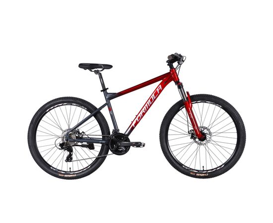 Велосипед Formula 27.5" F-1 DD CS рама-18" AL 2026 червоно-сірий (OPS-FR-27.5-311)