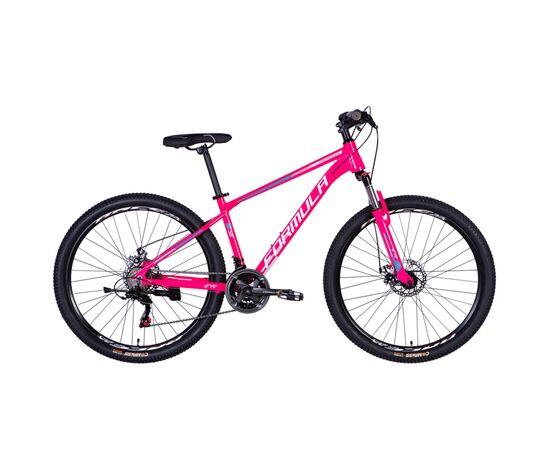 Велосипед Formula 27.5" MOTION DD FR рама-16" AL 2026 рожевий з білим (OPS-FR-27.5-299)