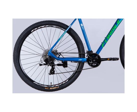 Велосипед Formula 29" THOR DD CS рама-21" AL 2026 синій з зеленим (OPS-FR-29-434), изображение 5