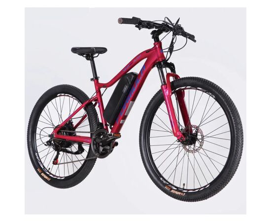 Електровелосипед Formula 27.5" eALPINA DD FR рама-17" 36B 12.5А*г 500Вт 2026 рожево-синій (ELB-FR-27.5-046), зображення 2