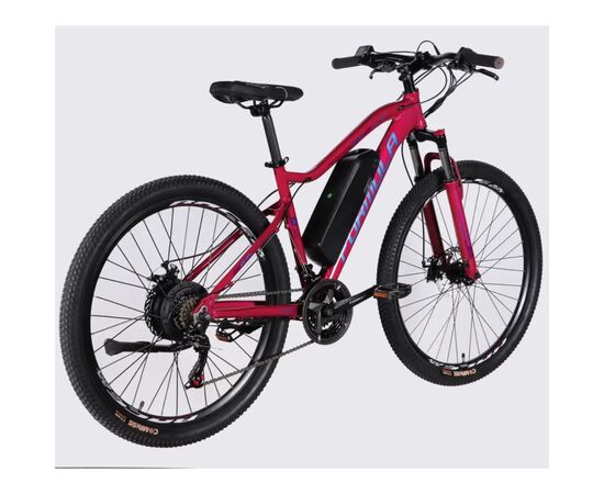 Електровелосипед Formula 27.5" eALPINA DD FR рама-17" 36B 12.5А*г 500Вт 2026 рожево-синій (ELB-FR-27.5-046), зображення 3