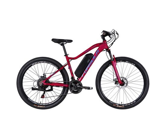 Електровелосипед Formula 27.5" eALPINA DD FR рама-17" 36B 12.5А*г 500Вт 2026 рожево-синій (ELB-FR-27.5-046)