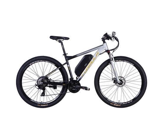 Электровелосипед Formula 29" eF-1 DD CS рама-18,5" 48B 12.5А*г 500Вт 2026 сріблясто-чорний (ELB-FR-29-250)