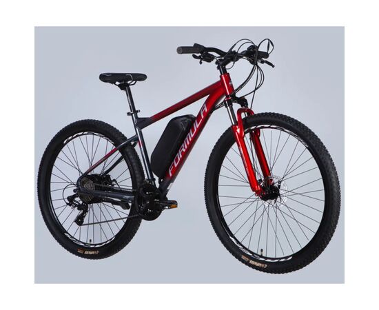Электровелосипед Formula 29" eF-1 DD CS рама-18,5" 48B 12.5А*г 500Вт 2026 червоно-сріблястий (ELB-FR-29-249), изображение 2