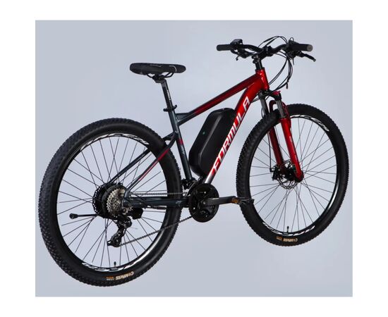 Электровелосипед Formula 29" eF-1 DD CS рама-18,5" 48B 12.5А*г 500Вт 2026 червоно-сріблястий (ELB-FR-29-249), изображение 3