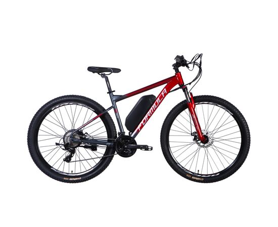 Электровелосипед Formula 29" eF-1 DD CS рама-18,5" 48B 12.5А*г 500Вт 2026 червоно-сріблястий (ELB-FR-29-249)