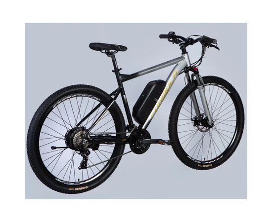 Электровелосипед Formula 29" eF-1 DD CS рама-21" 48B 12.5А*г 500Вт 2026 сріблясто-чорний (ELB-FR-29-254), изображение 3