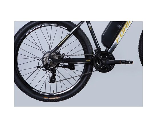 Электровелосипед Formula 29" eF-1 DD CS рама-21" 48B 12.5А*г 500Вт 2026 сріблясто-чорний (ELB-FR-29-254), изображение 5