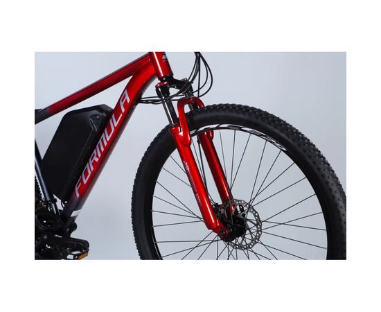 Электровелосипед Formula 29" eF-1 DD CS рама-21" 48B 12.5А*г 500Вт 2026 червоно-сріблястий (ELB-FR-29-253), изображение 2