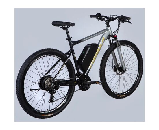 Электровелосипед Formula 29" eF-1 DD CS рама-21" 48B 17.5А*г 500Вт 2026 сріблясто-чорний (ELB-FR-29-256), изображение 3