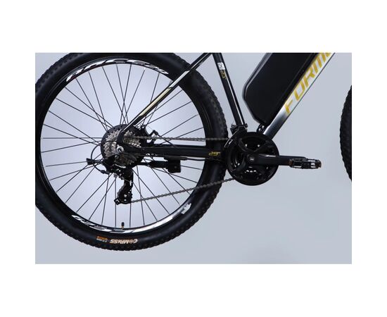 Электровелосипед Formula 29" eF-1 DD CS рама-21" 48B 17.5А*г 500Вт 2026 сріблясто-чорний (ELB-FR-29-256), изображение 5