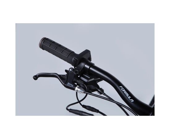 Электровелосипед Formula 29" eF-1 DD CS рама-21" 48B 17.5А*г 500Вт 2026 сріблясто-чорний (ELB-FR-29-256), изображение 7