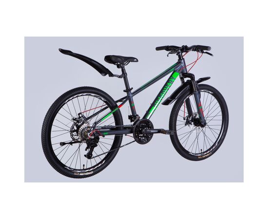 Велосипед Discovery 24" QUBE DD CS рама-11,5" AL 2025 сірий (OPS-DIS-24-336), зображення 3