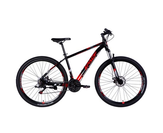Велосипед Space 29" MERCURY DD FR рама-18" AL 2026 чорно-червоний (OPS-SP-29-172)