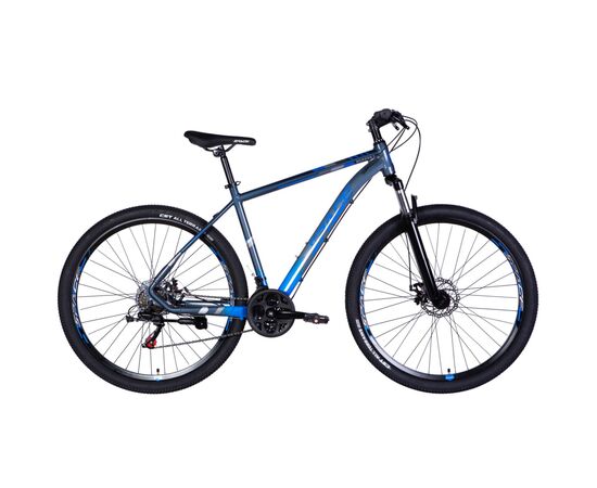 Велосипед Space 29" MERCURY DD FR рама-20" AL 2026 сіро-синій (OPS-SP-29-180)