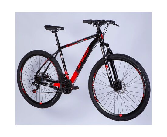 Велосипед Space 29" MERCURY DD FR рама-20" AL 2026 чорно-червоний (OPS-SP-29-178), изображение 2