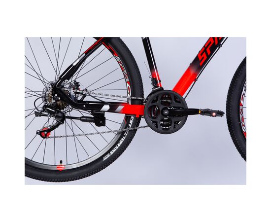 Велосипед Space 29" MERCURY DD FR рама-20" AL 2026 чорно-червоний (OPS-SP-29-178), изображение 5