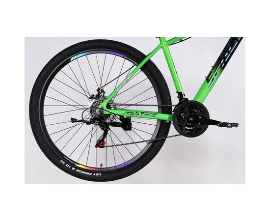 Велосипед Space 29" PHAETON DD FR рама-18" AL 2026 зелено-чорний (OPS-SP-29-182), изображение 5