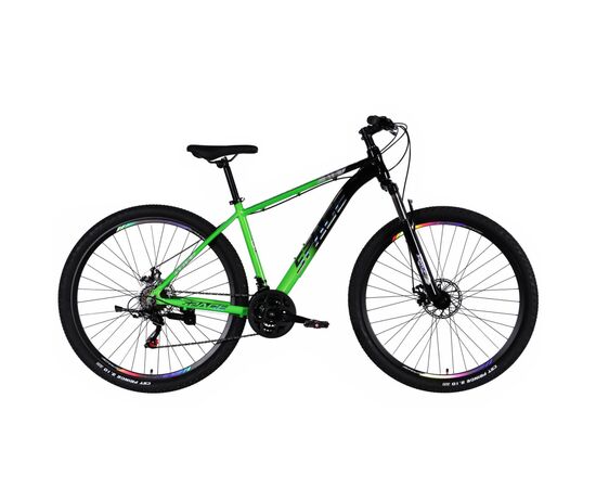 Велосипед Space 29" PHAETON DD FR рама-18" AL 2026 зелено-чорний (OPS-SP-29-182)