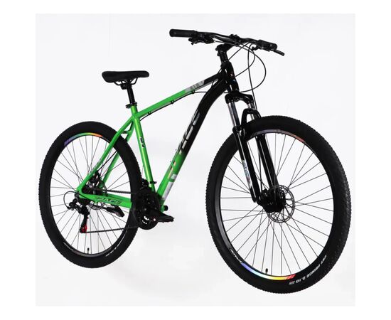 Велосипед Space 29" PHAETON DD FR рама-20" AL 2026 зелено-чорний (OPS-SP-29-188), зображення 2