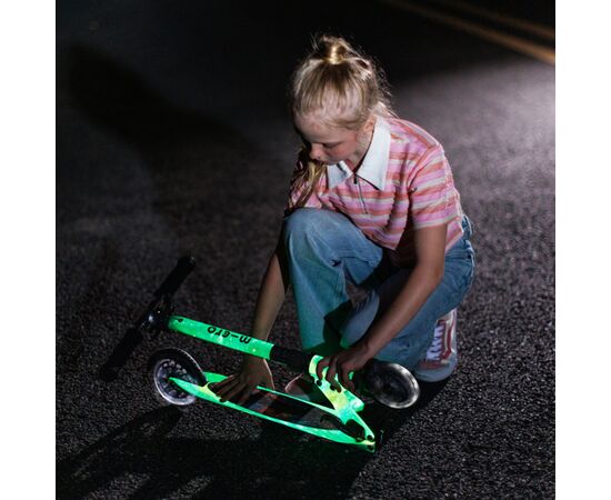 Самокат Micro Sprite Glow LED Art Collection" Космос" (SA0299), зображення 2