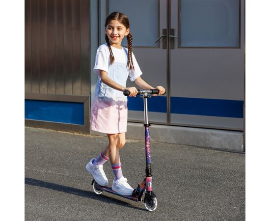 Самокат Micro Sprite Glow LED Art Collection" Космос" (SA0299), зображення 3