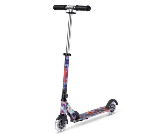 Самокат Micro Sprite Glow LED Art Collection" Космос" (SA0299)