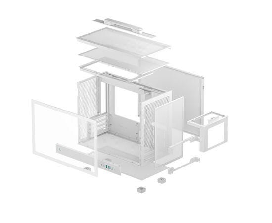 Корпус для ПК Deepcool CH160 Plus White (R-CH160-WHNGM0-G), изображение 10