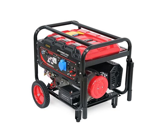 Генератор COVAX EPH18500E2-GAS, 9.0kW, бензин/газ, 220V, 50Hz, DC12V, 20HP, електро стартер, 25L (EPH18500E2-GAS)