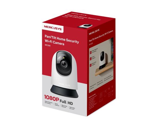 Камера видеонаблюдения Mercusys IP-Камера MERCUSYS MC200 FHD N300 microSD motion detection (MC200), изображение 10