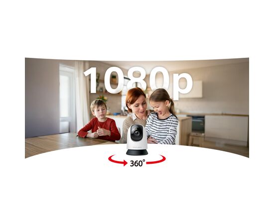 Камера видеонаблюдения Mercusys IP-Камера MERCUSYS MC200 FHD N300 microSD motion detection (MC200), изображение 3