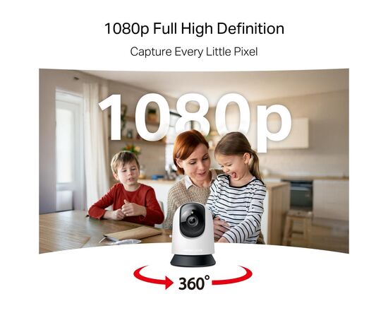 Камера видеонаблюдения Mercusys IP-Камера MERCUSYS MC200 FHD N300 microSD motion detection (MC200), изображение 5