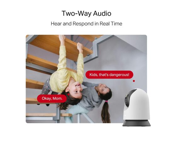 Камера видеонаблюдения Mercusys IP-Камера MERCUSYS MC200 FHD N300 microSD motion detection (MC200), изображение 7