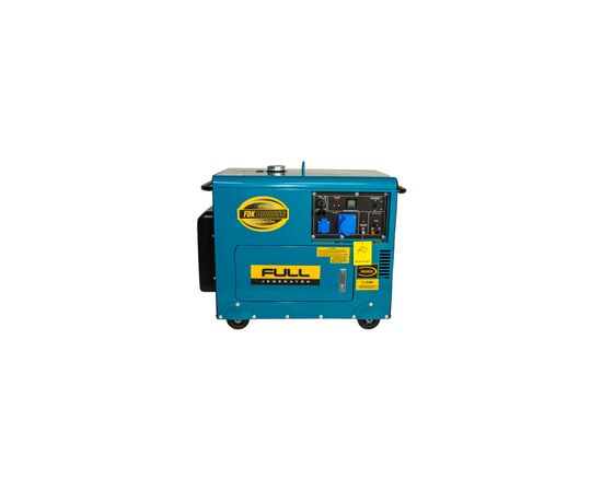 Генератор FULL дизельний FDK10000SC, 230V, 50Hz, 7.5kW, 30 л, 2л/год, ручний/електростартер (без АКБ) (FDK10000SC)