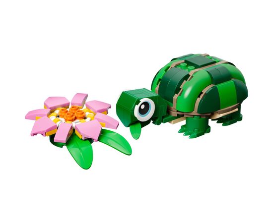 Конструктор LEGO Creator Черепаха с цветком водяной лилии (31377), изображение 2