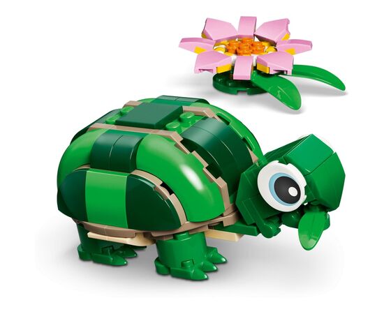 Конструктор LEGO Creator Черепаха с цветком водяной лилии (31377), изображение 5
