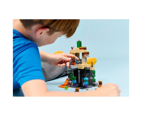 Конструктор LEGO Minecraft Подземелье зомби (21587), изображение 11