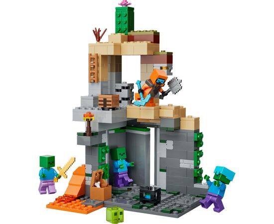 Конструктор LEGO Minecraft Подземелье зомби (21587), изображение 2