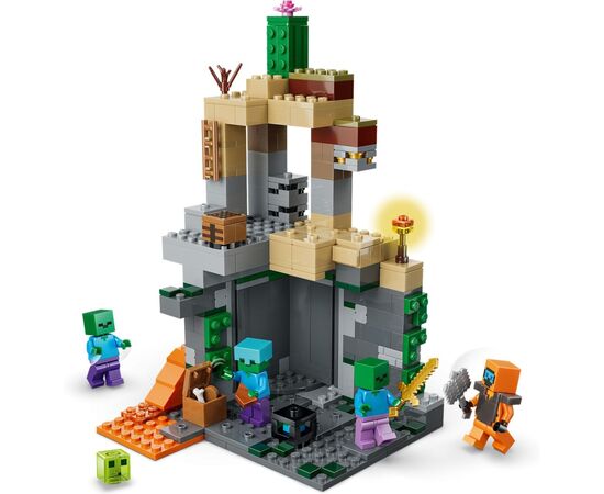 Конструктор LEGO Minecraft Подземелье зомби (21587), изображение 3