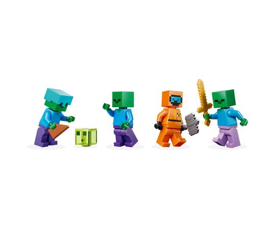 Конструктор LEGO Minecraft Подземелье зомби (21587), изображение 4