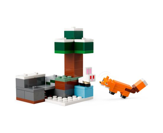 Конструктор LEGO Minecraft Приключения Стива в тайге (21583), изображение 4