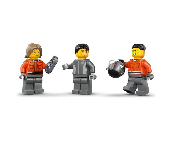 Конструктор LEGO City Вантажівка для демонстрації F1 із перегоновим автомобілем Audi F1 (60493), зображення 5