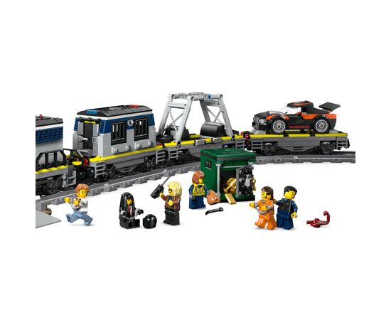 Конструктор LEGO City Пограбування поліцейського поїзда (60508), зображення 6