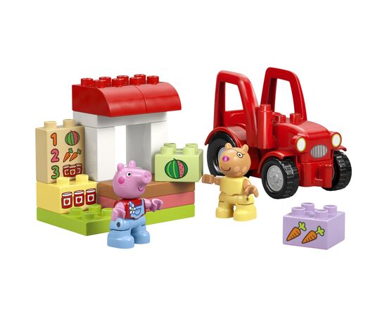 Конструктор LEGO DUPLO Peppa Pig Трактор и рынок (10468), изображение 2